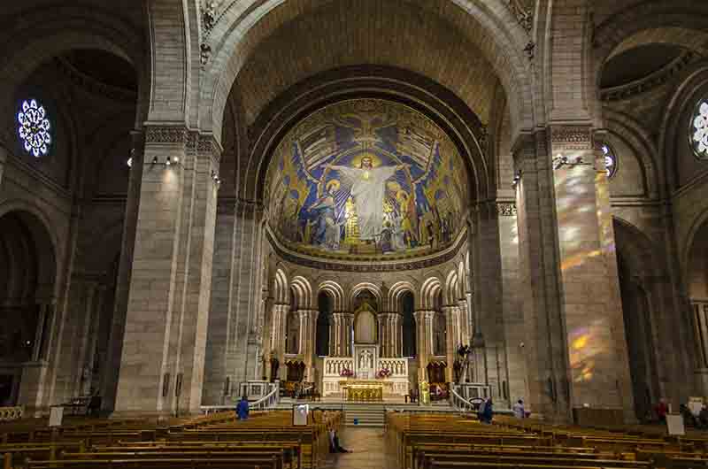 135 - Francia - Paris - basilica del Sacre Coeur de Montmartre - interior.jpg